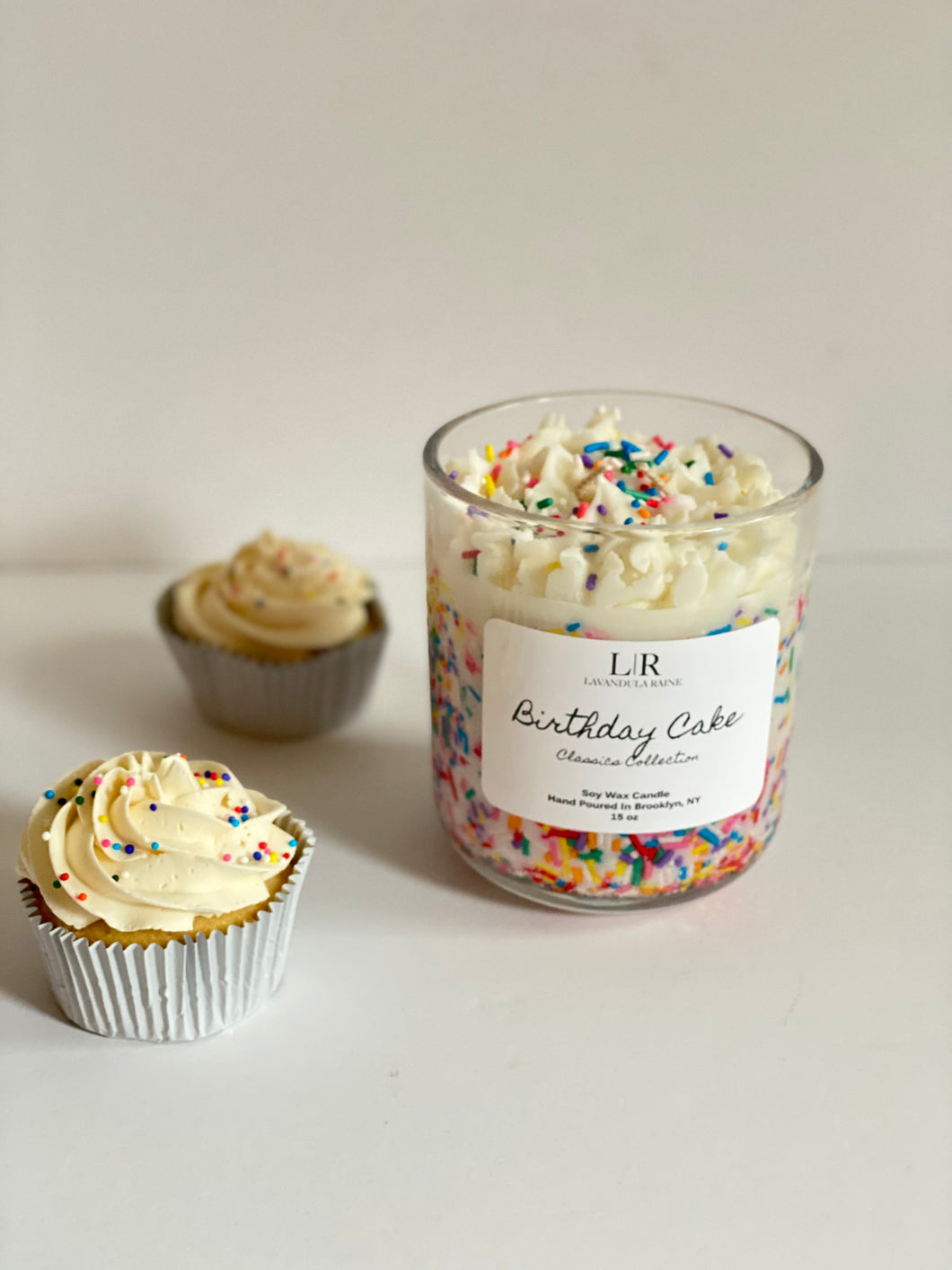 Birthday Cake Soy Wax Candle