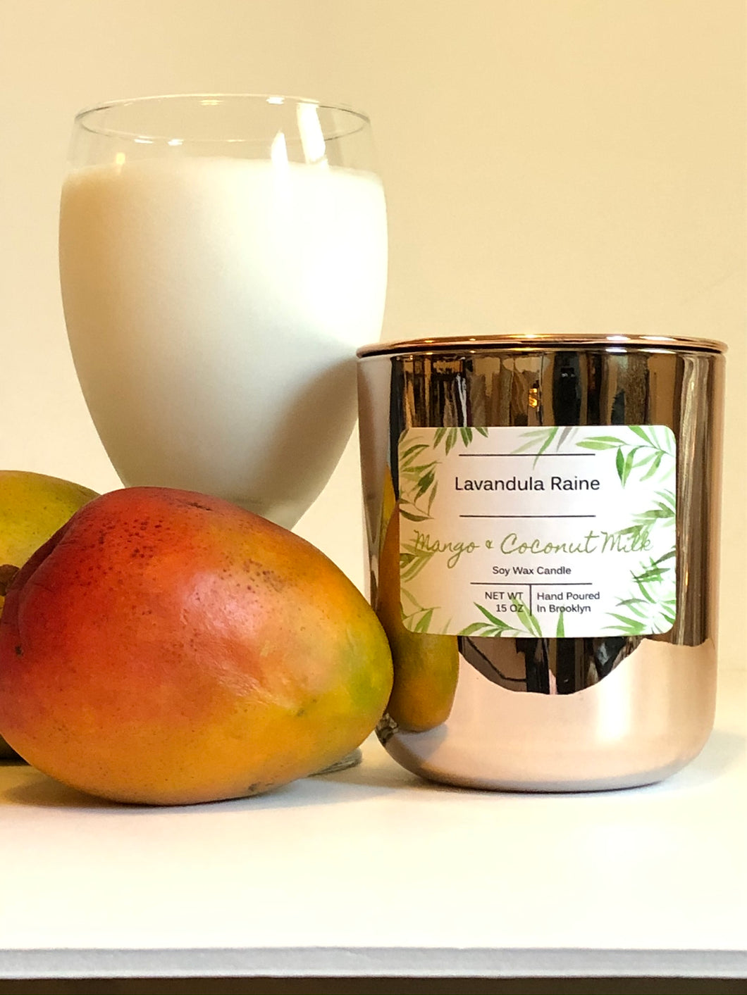 Mango & Coconut Milk Soy Wax Candle