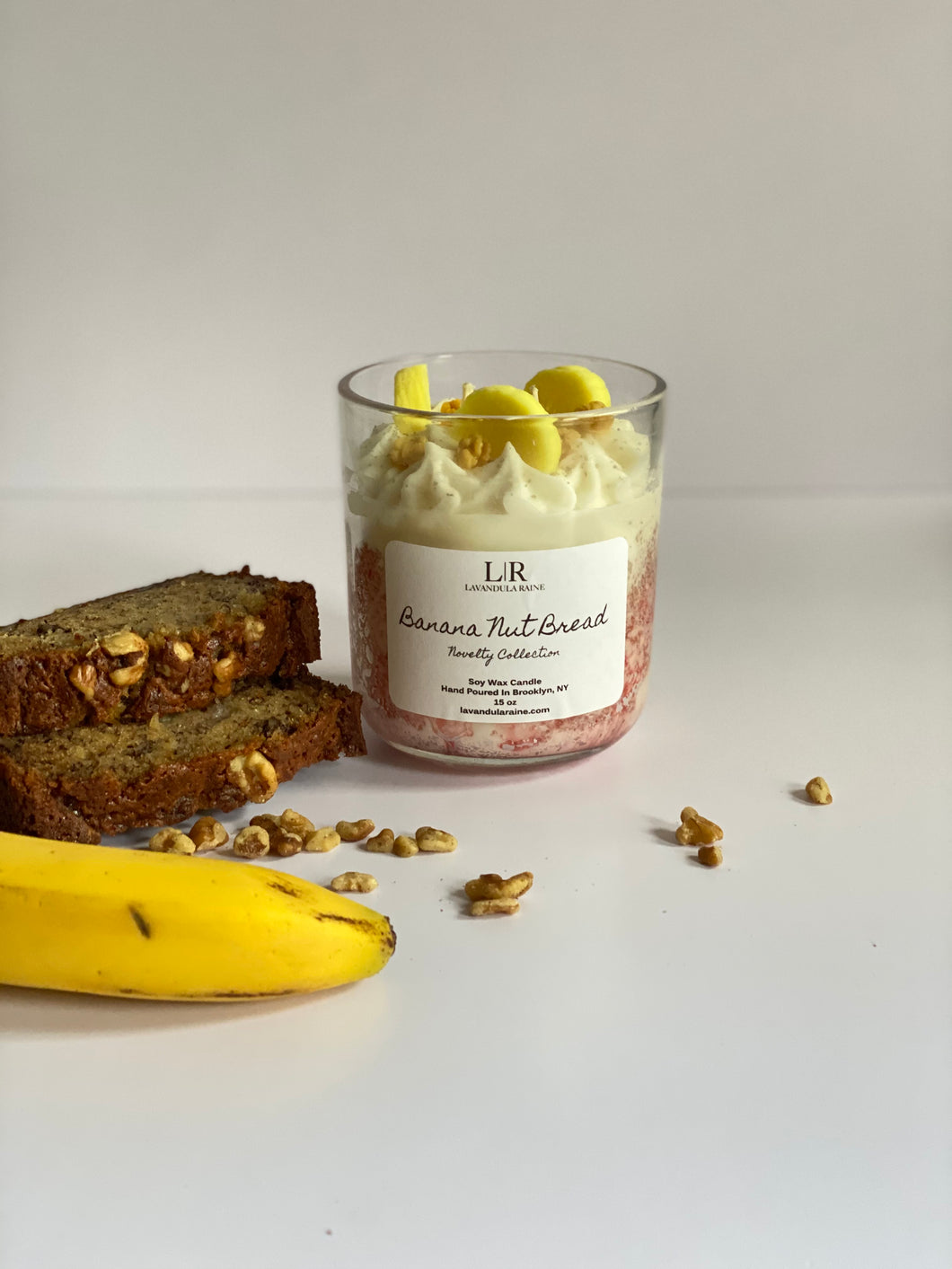 Banana Nut Bread Soy Wax Candle