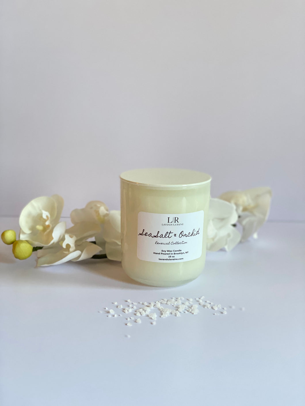 Sea Salt & Orchid Soy Wax Candle