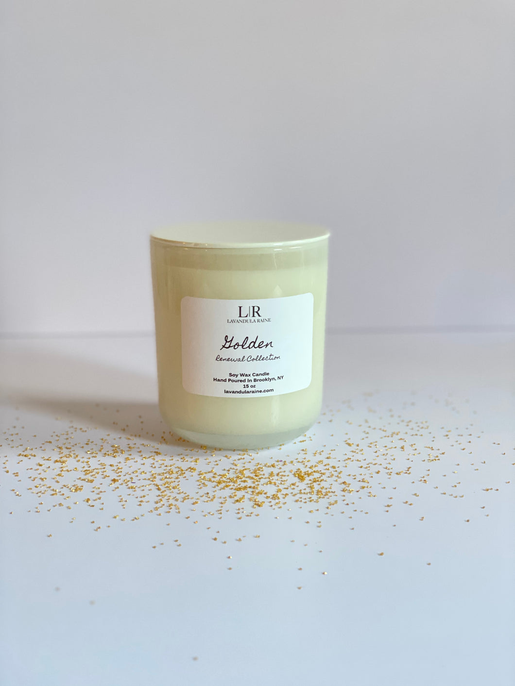 Golden Soy Wax Candle